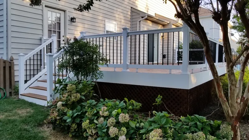 Deck repair stairs rod infill hero